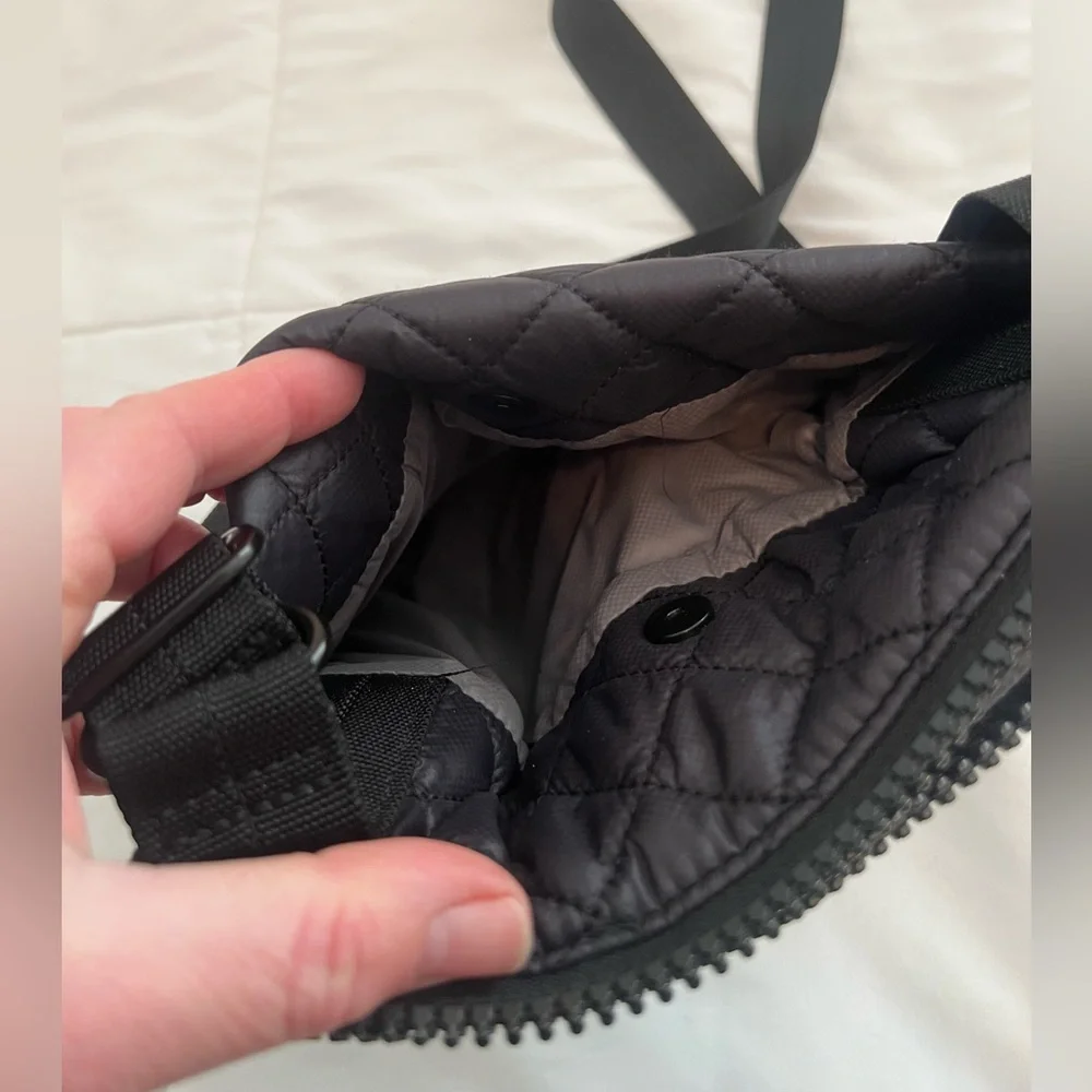 MZ Wallace Metro Flat Crossbody Bag in Black - Picture 9 of 12